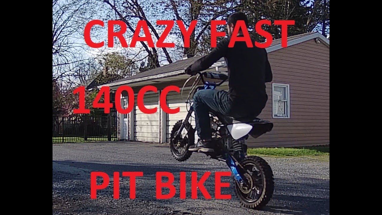 TOP SPEED RUN: Pitster Pro X4R 140CC Pit Bike