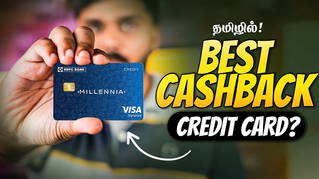சிறந்த CashBack Credit Card😍⚡️? - HDFC Millennia Credit Card Review in Tamil!