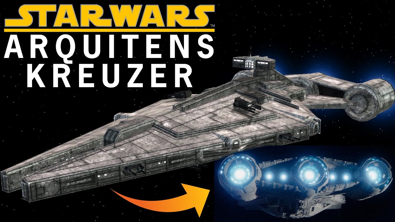 Moff Gideon Raumschiff - Arquitens Kreuzer besser als Sternenzerstörer ? STAR WARS Mandalorian
