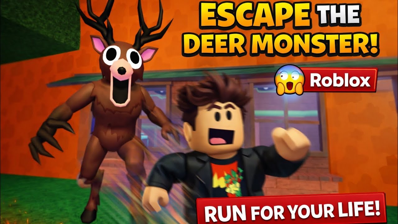 99Nights MOD 😱 | Escaping the DEER MONSTER in Roblox