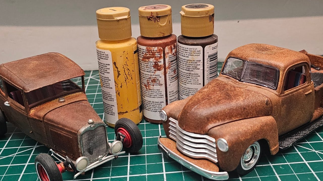 3 Simple Rust Tricks & Techniques For Scale Modelers | How To Rust a Scale Model