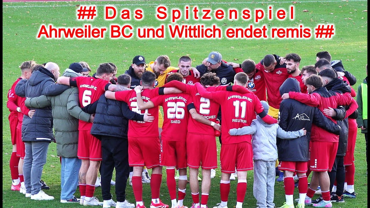 Ahrweiler BC | 13. Spieltag gegen SV Rot-Weiss Wittlich | 26.10.2025