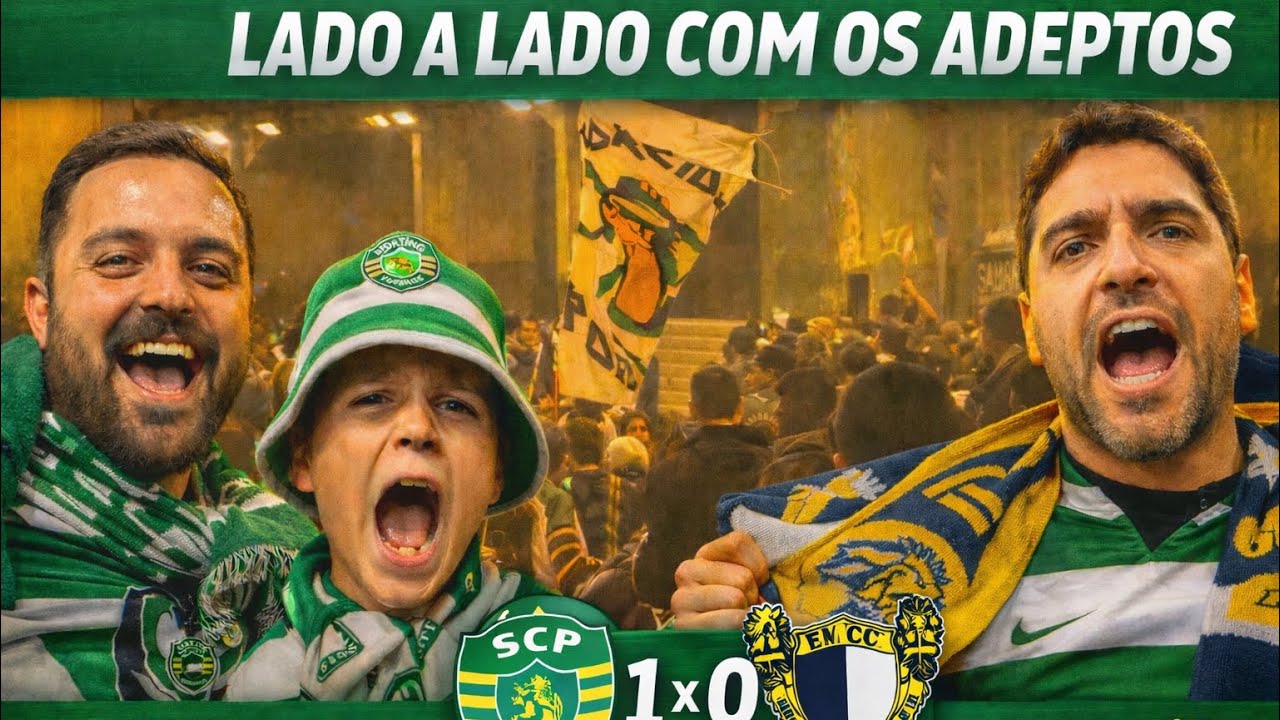 LADO A LADO COM OS ADEPTOS #34 | Sporting 1-0 Famalicão | Vitória Sofrida em Alvalade!