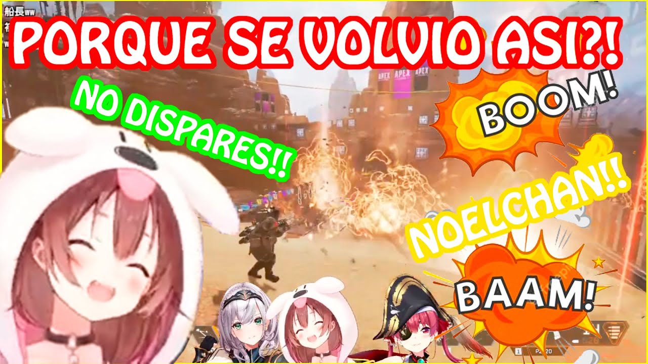 【Hololive】 Korone ENTRENA a Marine y Noel... sale muy MAL [sub esp]