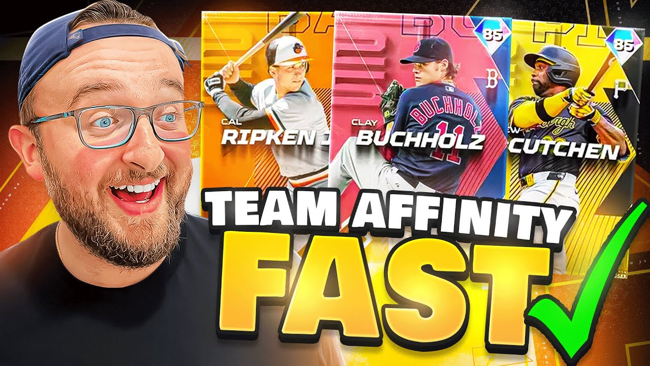 Complete Team Affinity FAST in MLB The Show 25!