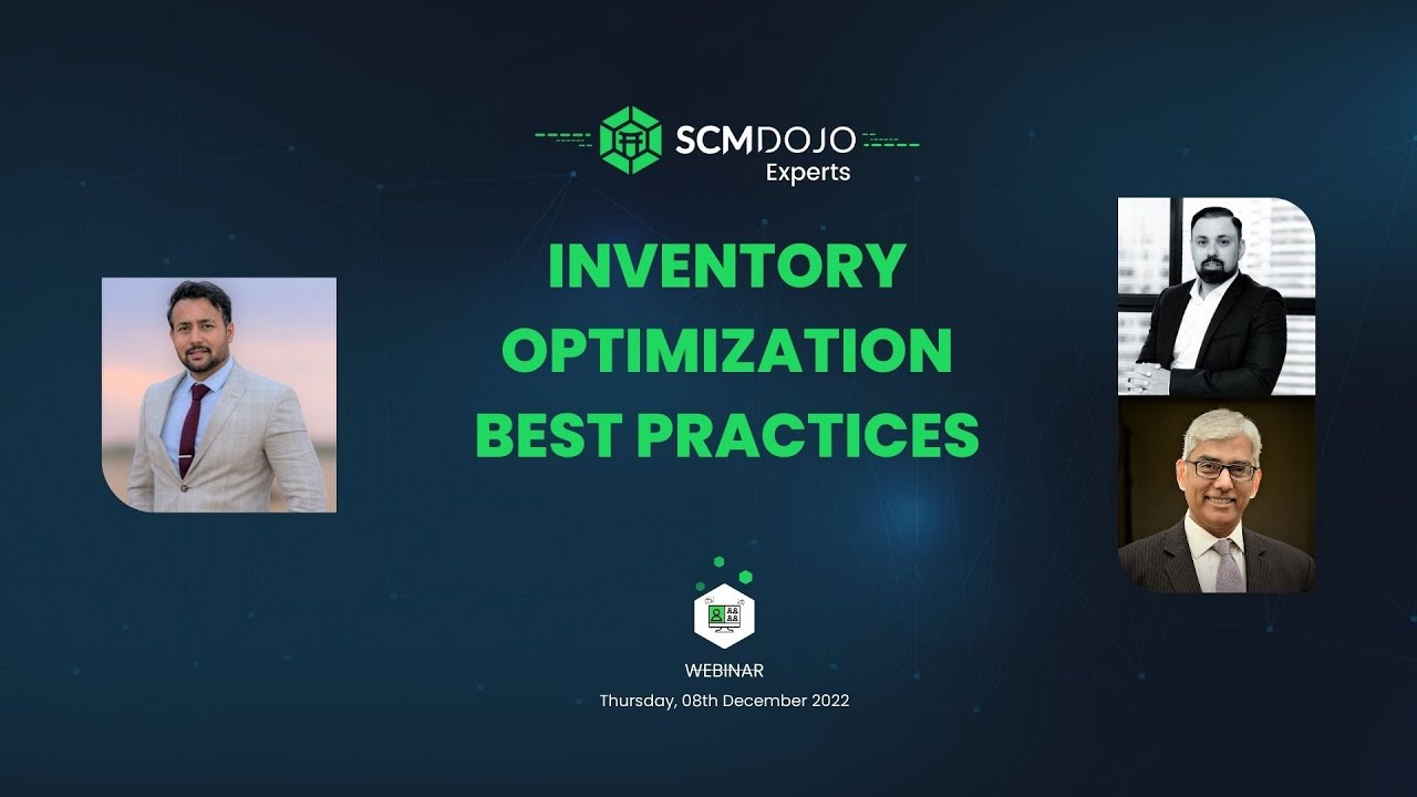 Inventory Optimization Best Practices I Free Webinar for Supply Chain Community
