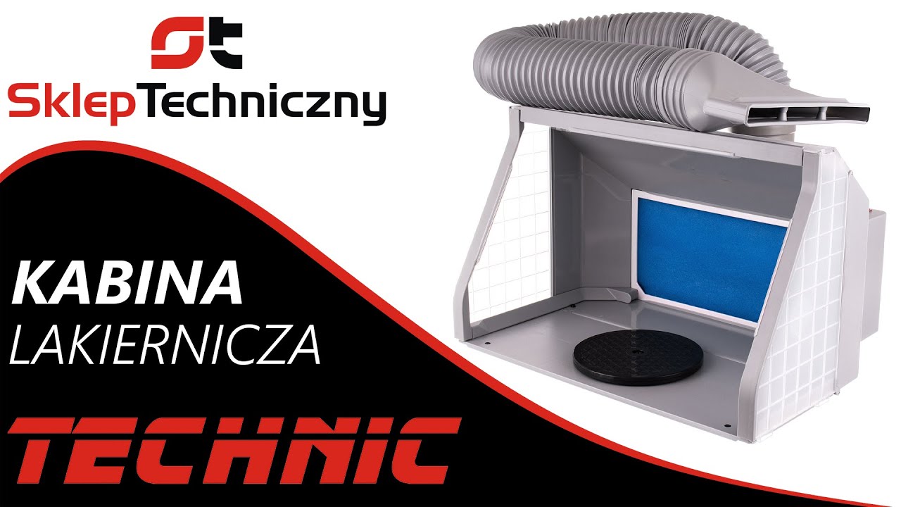Kabina Lakiernicza - Komora malarska - do malowania aerografem - Skleptechniczny.pl