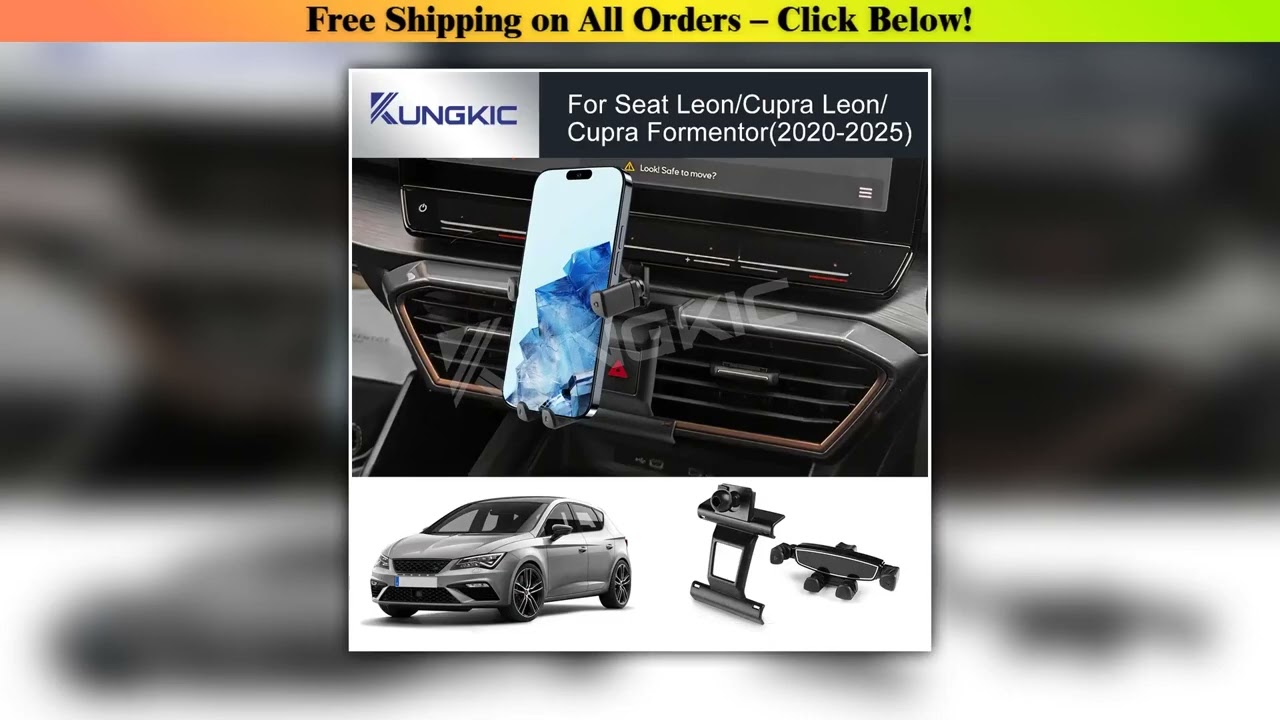 For Seat Leon MK4 Cupra Leon Cupra Formentor 2020 2021 2022 2023 2024 2025 Car Gravity Magnetic
