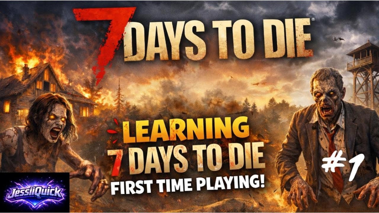 I wasn't prepared for how BRUTAL this gets | 7D2D #1