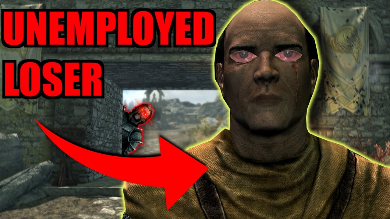 Caius is unemployed, where does he go?