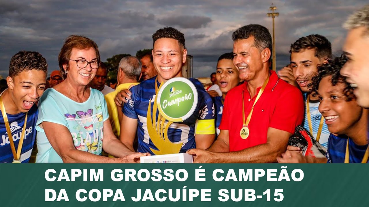 Capim Grosso &eacute; campe&atilde;o da Copa Jacu&iacute;pe SUB-15 - VR14