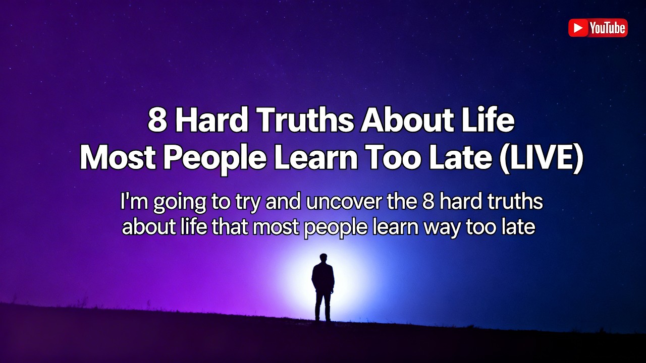 8 Hard Truths About Life Most People Learn Too Late (LIVE) @UpgradeYourSelf_Knowledge