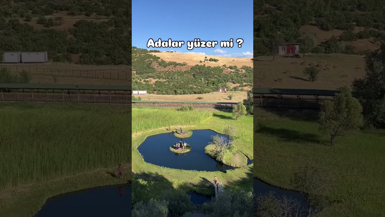 Suyun &Uuml;st&uuml;nde Y&uuml;zen Adalar Ger&ccedil;ek mi? 😳📍Bing&ouml;l&rsquo;de B&ouml;yle Bir Yer Var! #vango #seyahat #yapayzeka