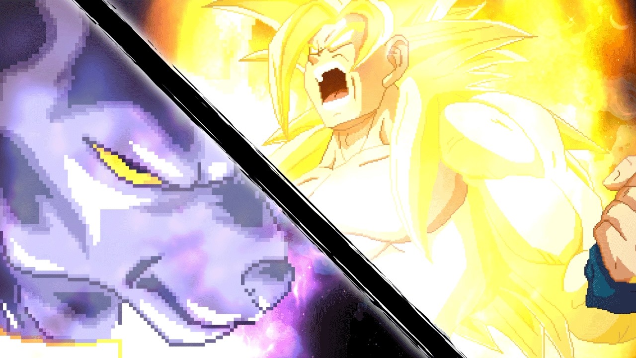 Goku vs Beerus - [Sprite Animation - Continued]