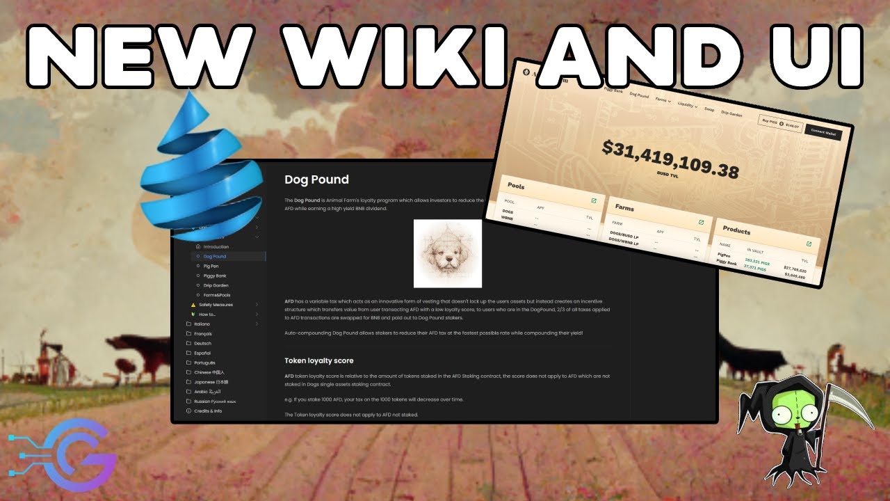 No more Whitepaper? - Animal Farm Wiki Sneak Peek! | Animal Farm UI Update | Drip