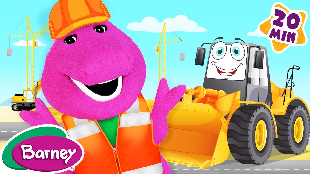 The Construction Song | Imagination Songs for Kids | More Barney Nursery Rhymes and Songs for Kids