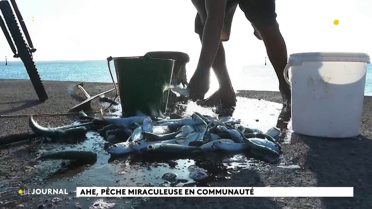 Ahe, p&ecirc;che miraculeuse en communaut&eacute;.