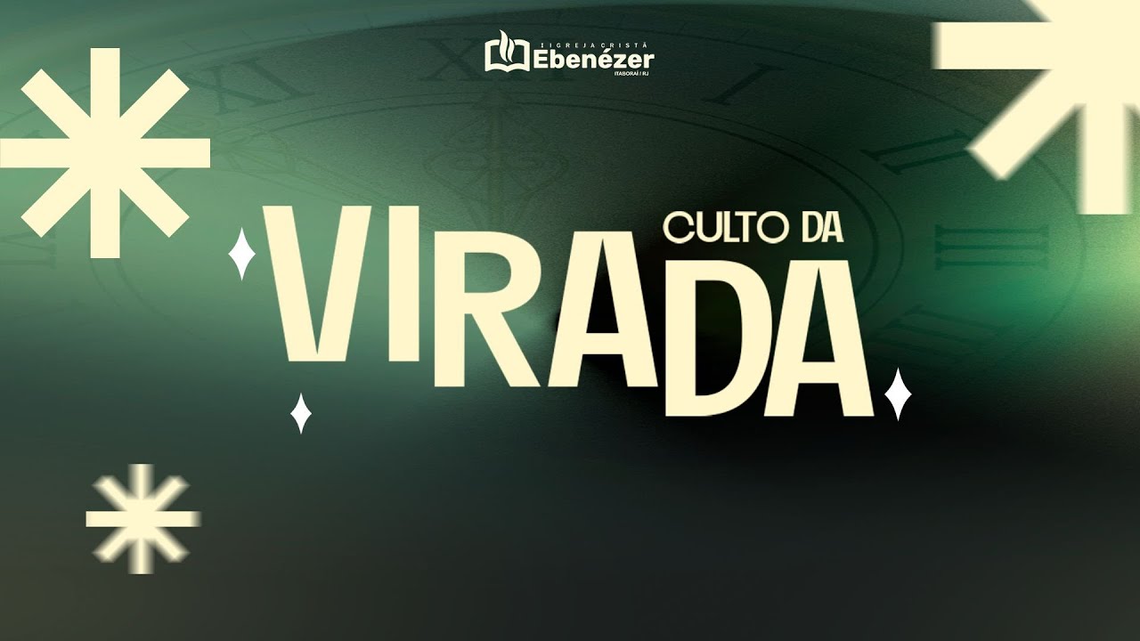 CULTO DA VIRADA | AO VIVO | 31/12/2025
