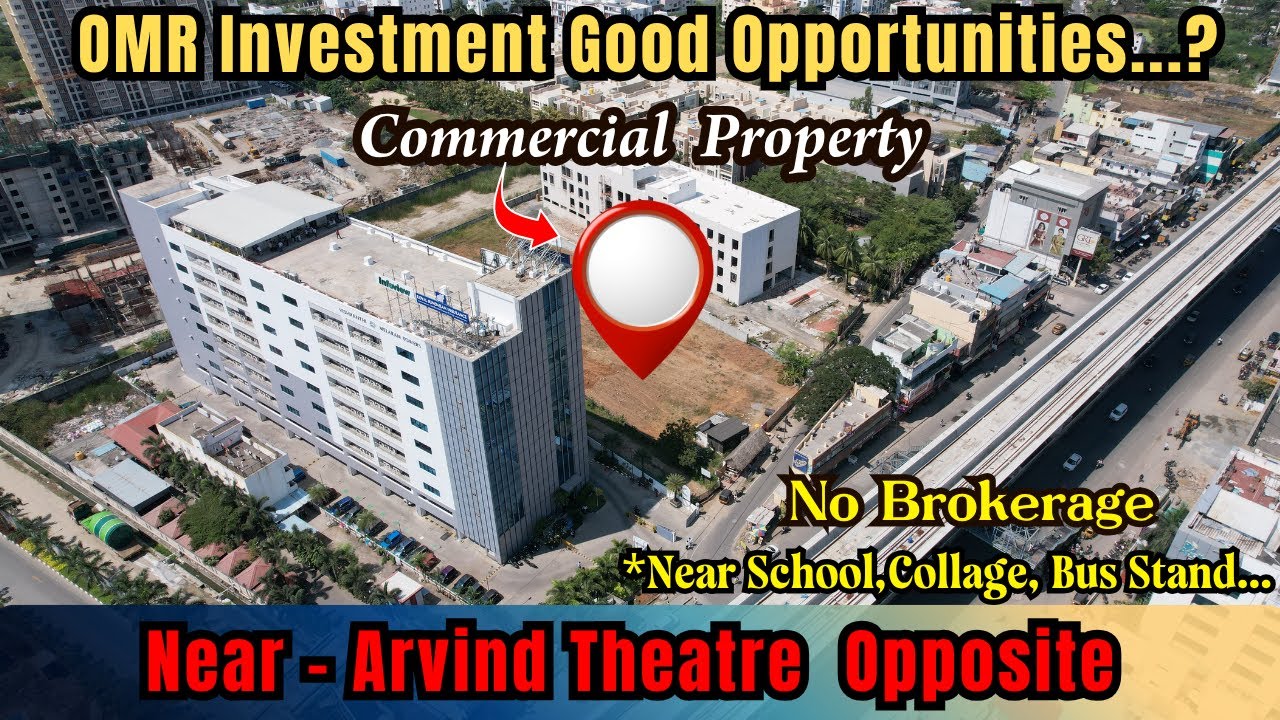 OMR INVESTMENT LAND GOOD LOCATION PROPERTY SALE #realestate #commericalplots #villa #home #