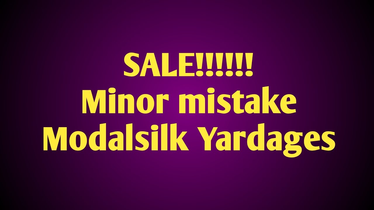 🚨 SALE 🚨Minor mistake Modalsilk Yardages #trending #modalsilk #ajrakhprints #damage #sale 