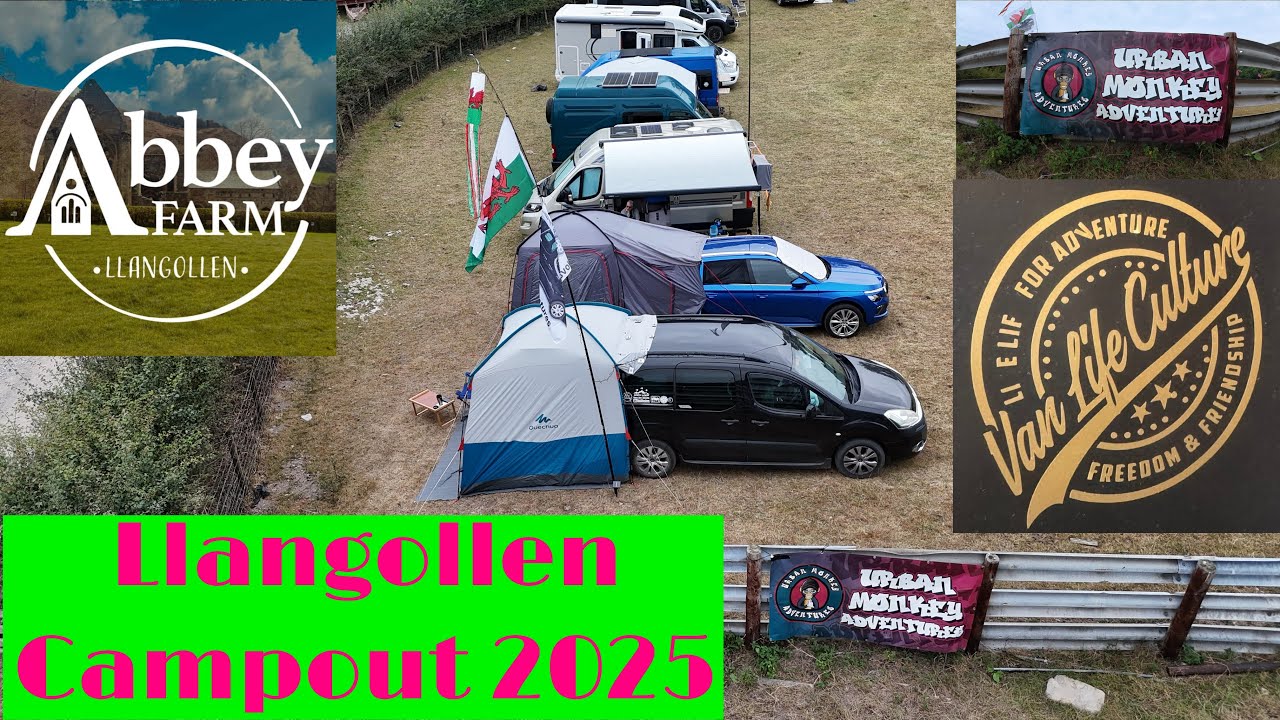 Campout to Llangollen with Urban Monkey Adventures