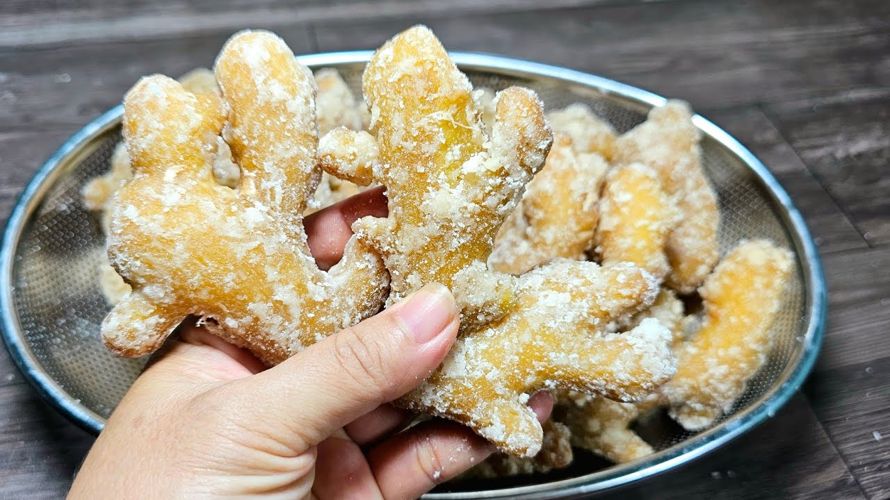 Cách làm MỨT GỪNG NGUYÊN CỦ cho ngày tết giòn mềm không bị quá cay  - món ngon ngày tết