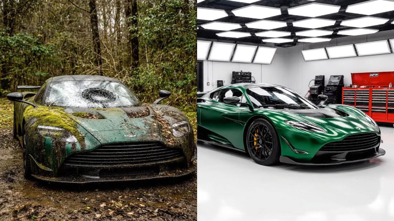 Full Restoration of a Aston Martin Valkyrie | ASMR Supercar Rebuild From Abandoned to Perfection