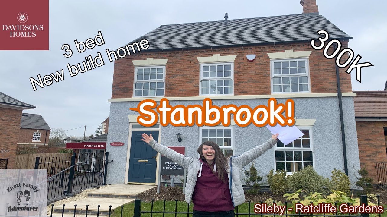 TAKE A LOOK INSIDE! | A 3 BED NEW BUILD HOUSE TOUR | Stanbrook ShowHome | Davidsons Homes 🏠