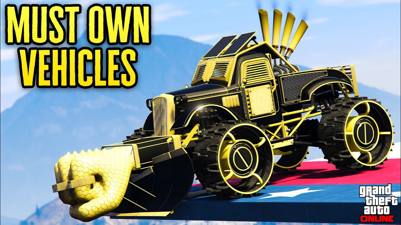 Top 10 Vehicles You SHOULD OWN in GTA Online 2019
