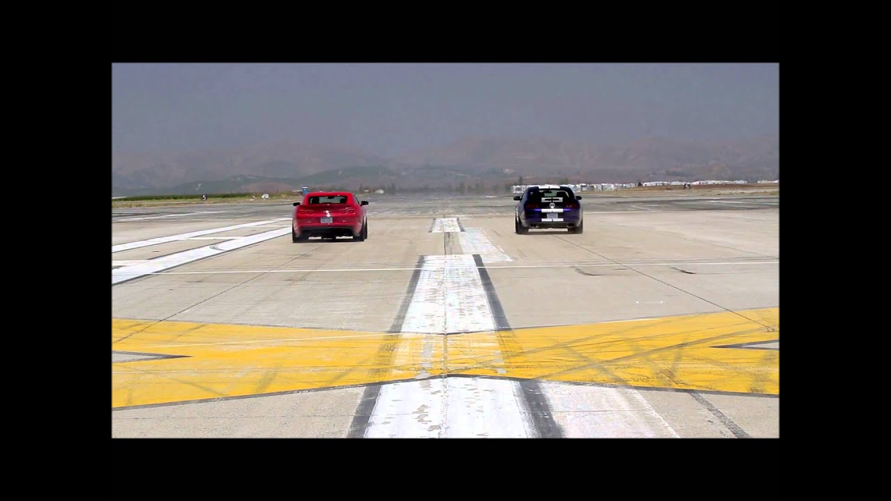 Ford Shelby GT500 vs Chevrolet Camaro ZL1  in the 1/4 Mile