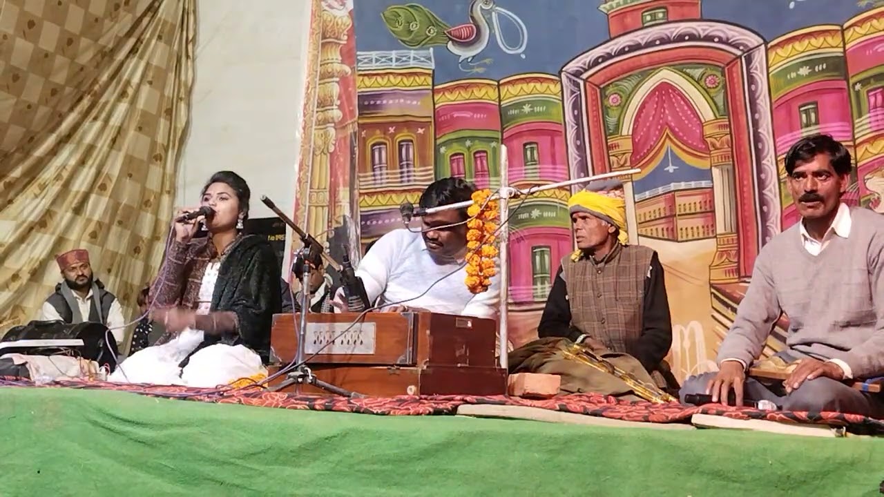 बबलू रंगीला और नेहा दिसोदिया बुंदेली जवाबी लोकगीत ग्राम टोला खगारन 