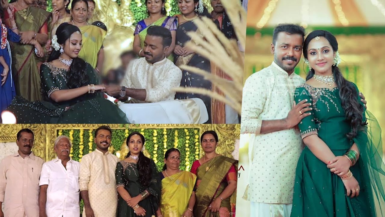 Vishnu Unnikrishnan Engagement | Vishnu Unnikrishnan & Aishwarya wedding engagement video
