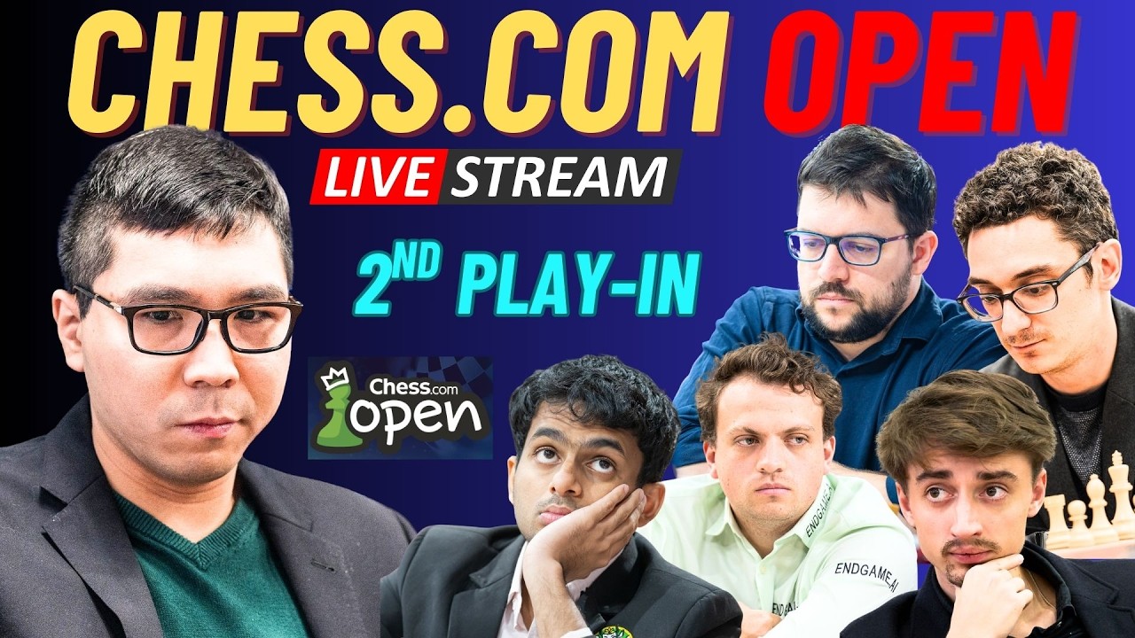 WESLEY SO dapat Champion to QUALIFY! Chess.com Open! 2nd Play in!