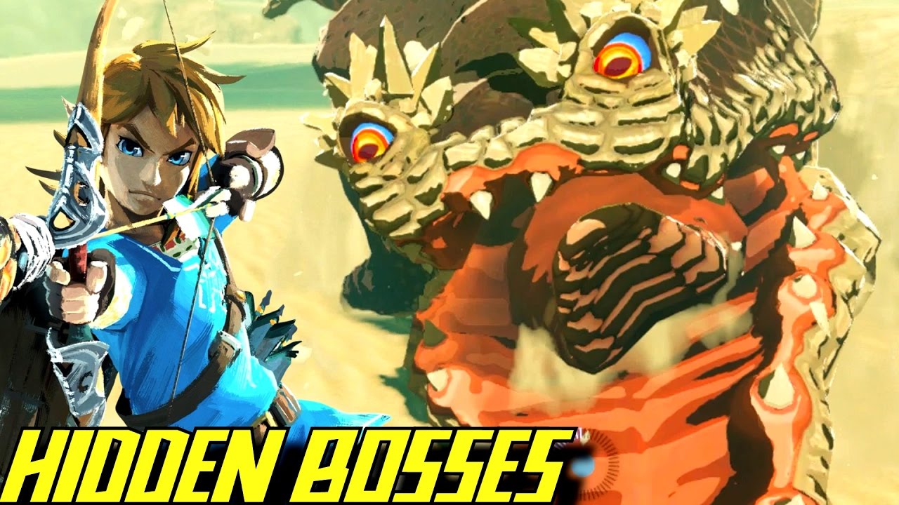Zelda Breath of the Wild - All Overworld Bosses + Locations