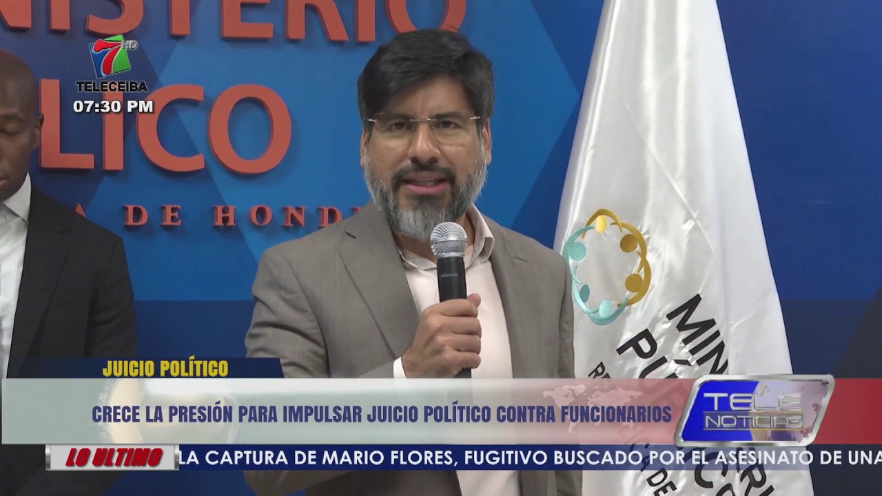 Crece la presión para impulsar juicio político contra funcionarios en Honduras