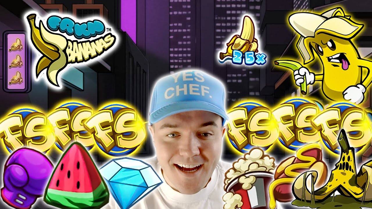 Reviewing the *NEW* banana slot! (FRKN BANANAS REVIEW)