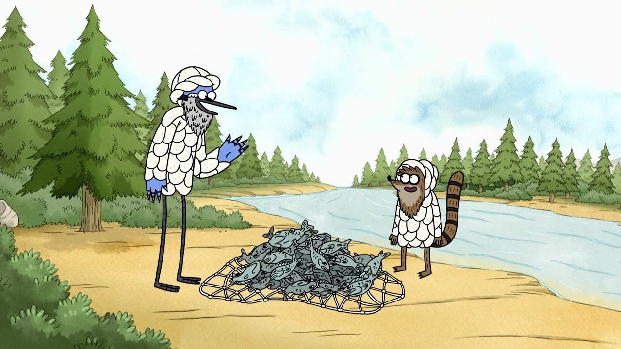 Mordecai y Rigby sobreviviendo en la naturaleza Un show mas capitulos completos