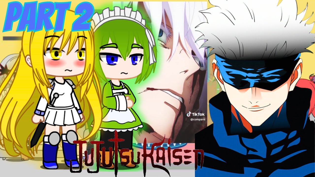 Danmachi reacts to Bell's as Gojo Satoru | Remake | Part 2/3 | Gacha Reaction