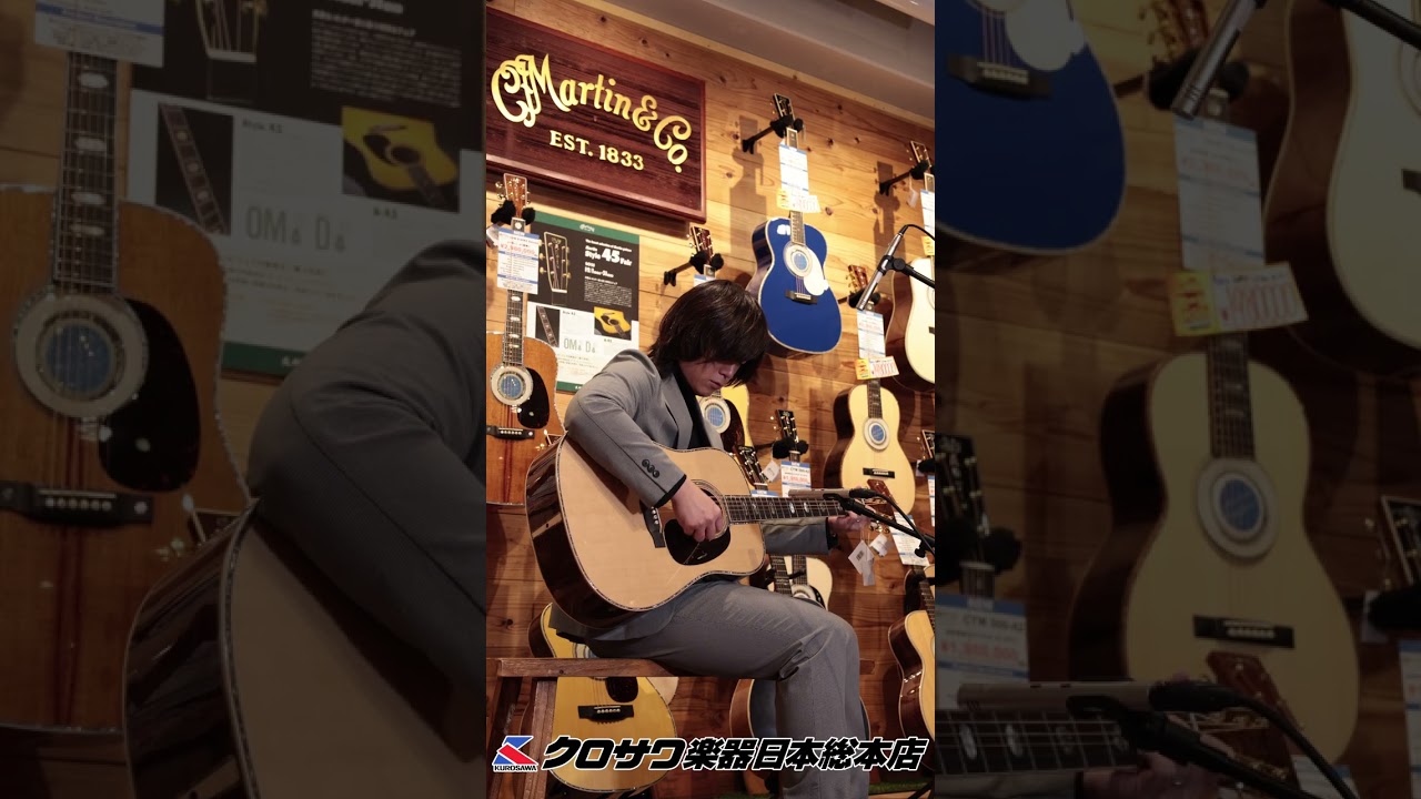 【試奏動画】Martin Custom D-45 