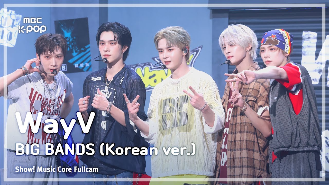 [#음중풀캠8K] WayV (웨이션브이) – BIG BANDS (Korean Ver.) FullCam | 쇼! 음악중심 | MBC250726