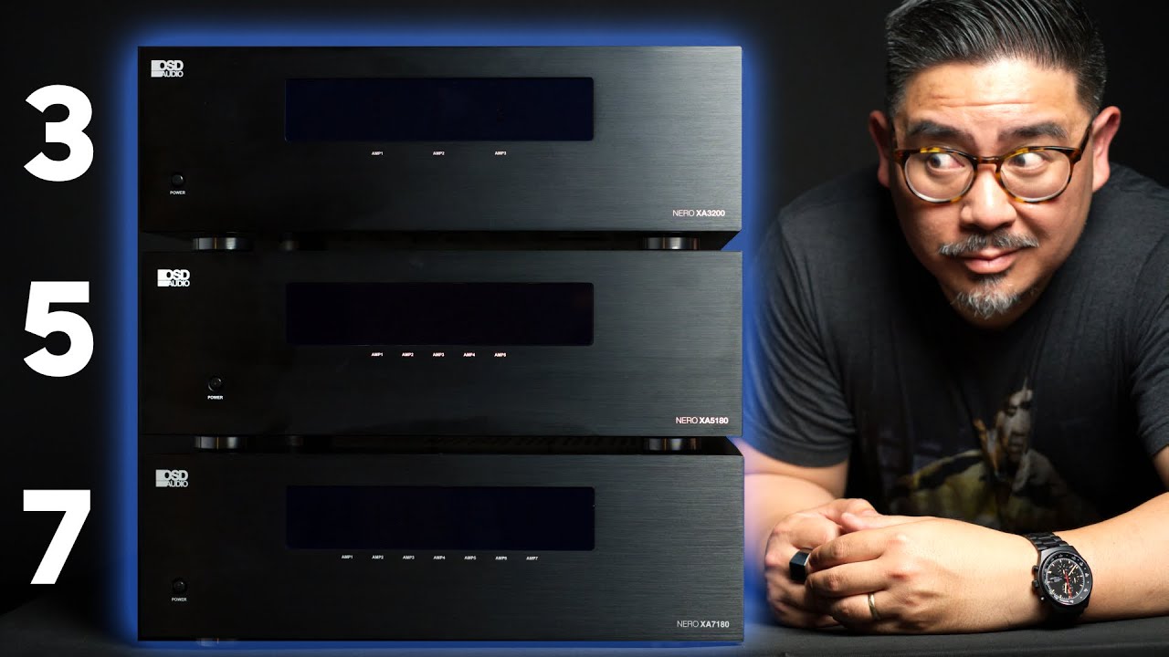 Affordable NEW 3, 5 & 7-Channel Power Amps by OSD Audio! XA3200, XA5180, XA7180