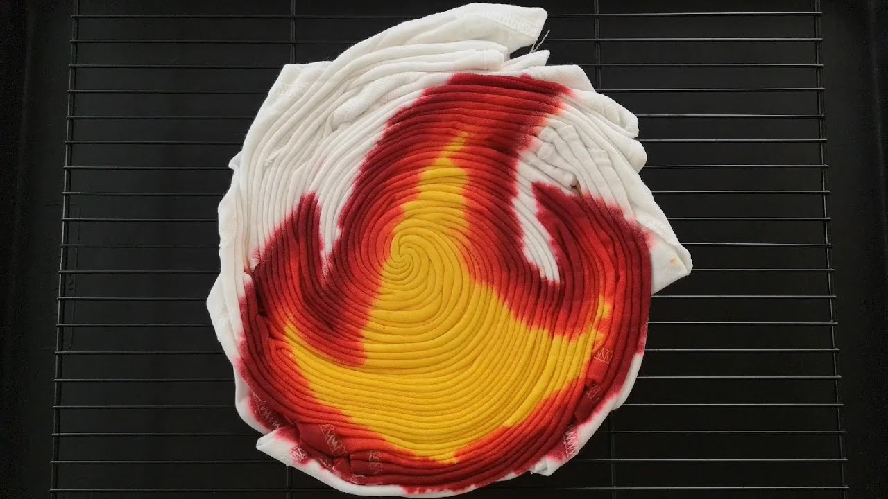 Tie-dye pattern P233 : Fire Emoji
