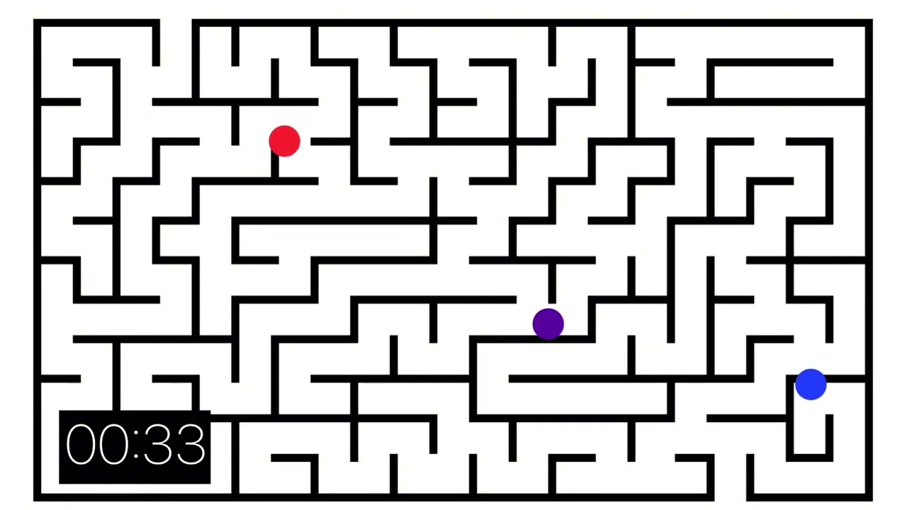 1 Minute Maze Timer