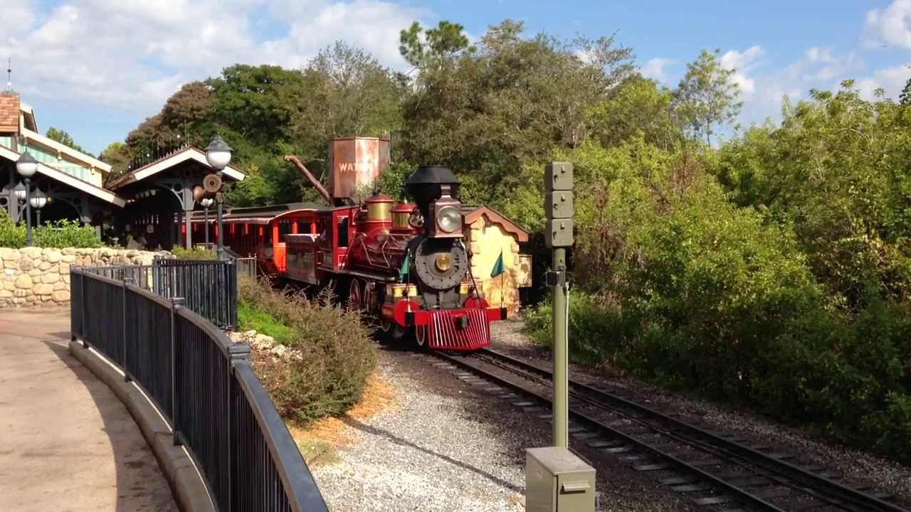 New Fantasyland Station At The Magic Kingdom