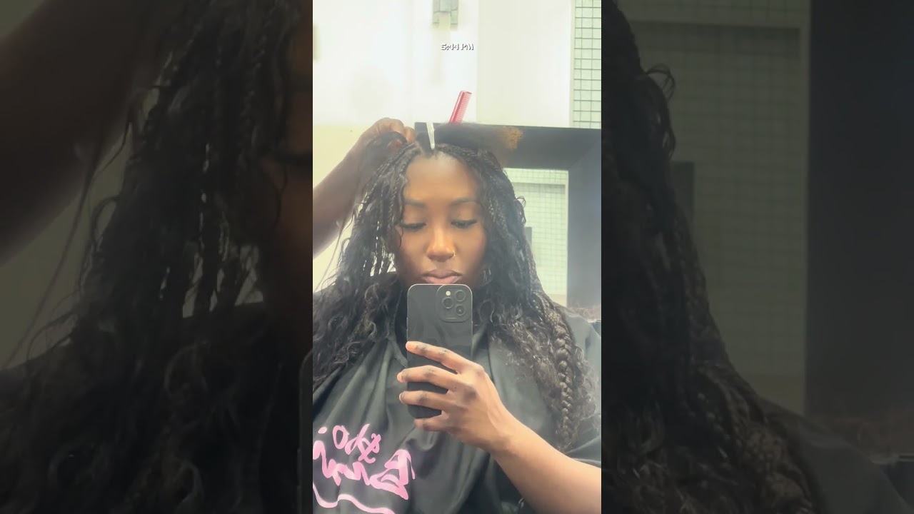 $100 Braids in Dallas | African Braiding Shop | Boho Knotless | #dallas #africanbraids