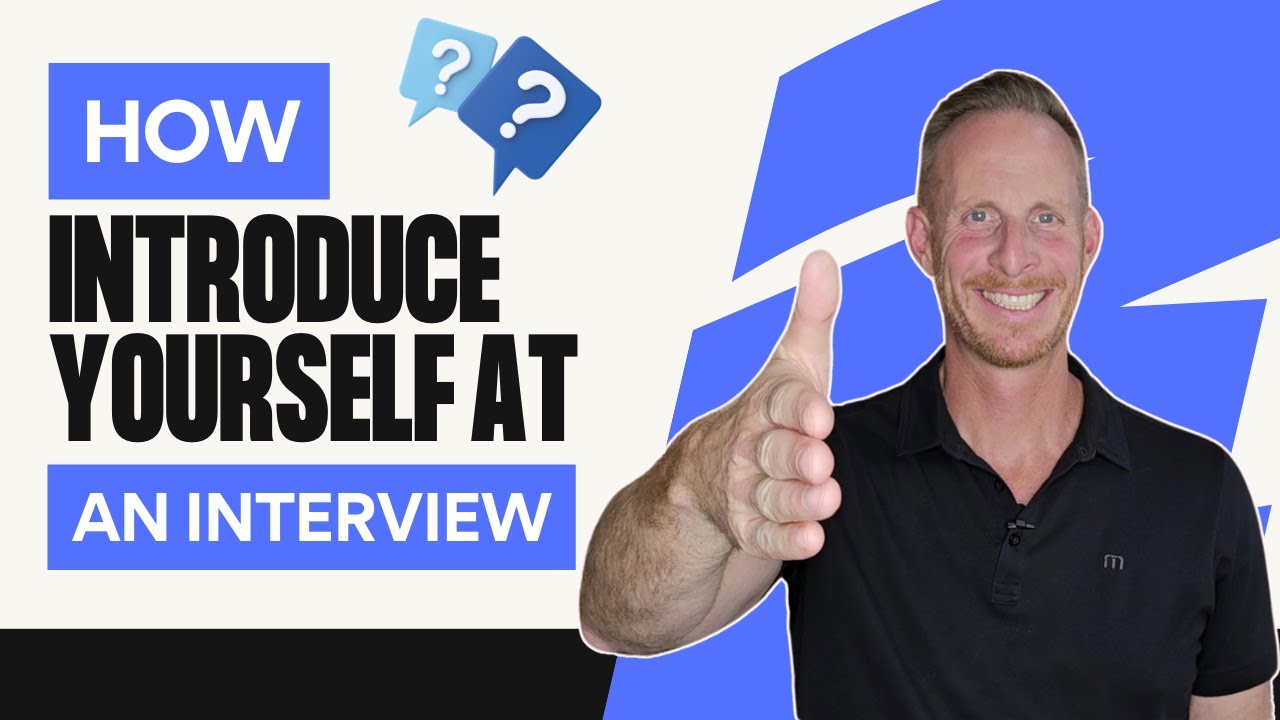 How to Introduce Yourself in an Interview! The ONLY Way to Answer with SAMPLE SCRIPT!