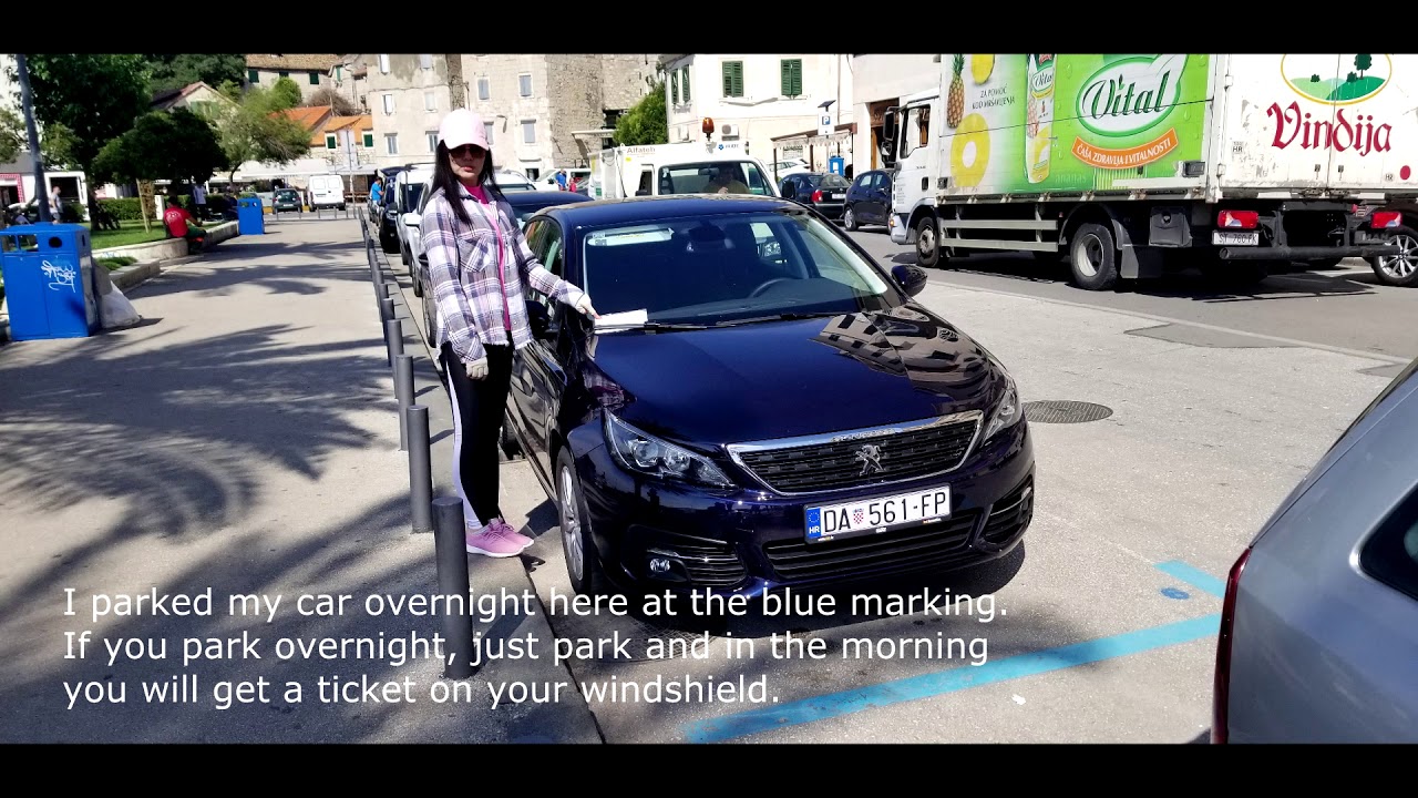 HOW TO PARK IN SPLIT CROATIA クロアチアスプリット / 杜布罗夫尼克
