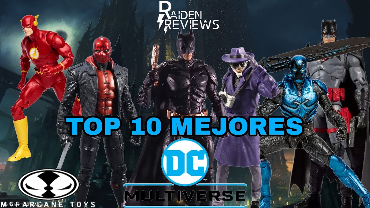 TOP 10 MEJORES FIGURAS DE MCFARLANE/DC MULTIVERSE