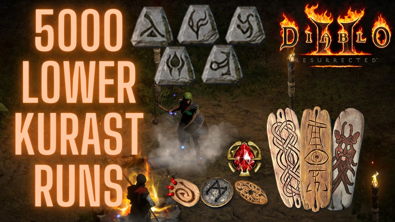 5000 забегов по Нижнему Курасту — Сможем ли мы найти Бесконечность? — Diablo 2 Resurrected