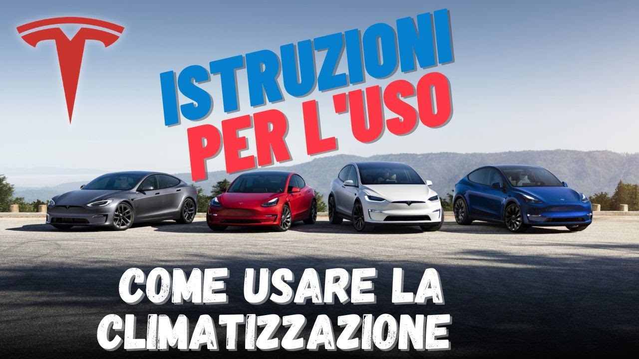 Tutte le funzioni di climatizzazione di una Tesla ⚡️Istruzioni per l'uso